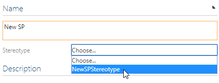 Select the stereotype